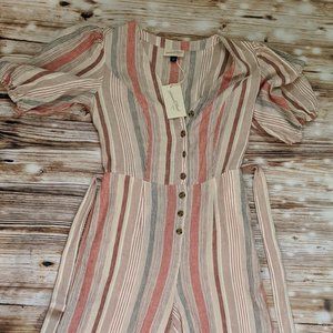 Stripped Jumpsuit
